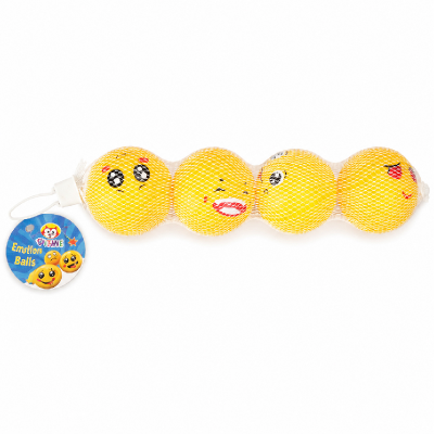 Picture of Playtime Emoji Balls 4 Pcs Set