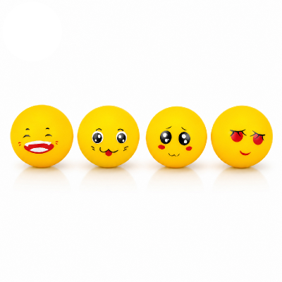 Picture of Playtime Emoji Balls 4 Pcs Set