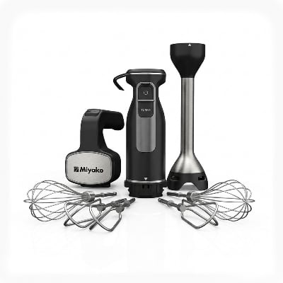 Picture of Miyako 1200W Hand Mixer-Blender Combo Egg Beater (HM-5513CX)