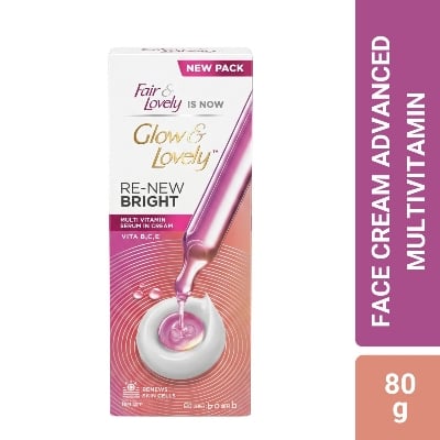Picture of Glow & Lovely Re-New Bright Multivitamin Serum In Cream 80g
