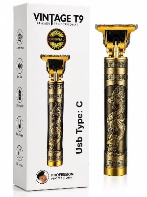 Picture of VINTAGE T9 Professional Dragon Edition USB Rechargeable Hair & Beard Trimmer