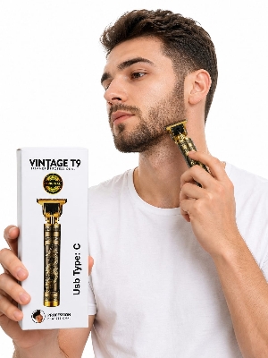 Picture of VINTAGE T9 Professional Dragon Edition USB Rechargeable Hair & Beard Trimmer