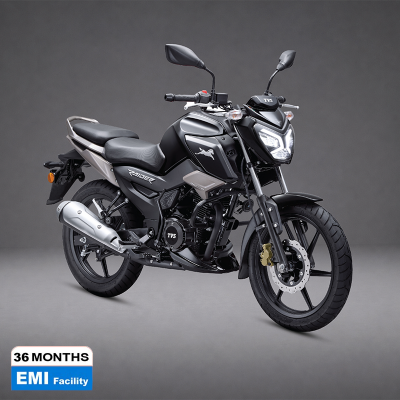 Picture of TVS Raider 125CC Carb Black Motorcycle