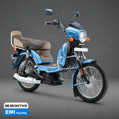 Picture of TVS XL 100 CC Comfort MOPED Mint Blue 