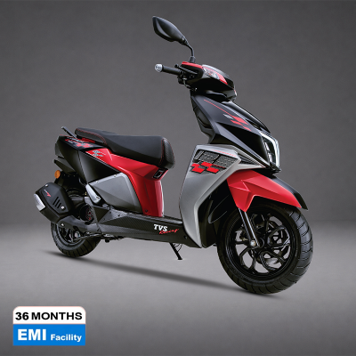 Picture of TVS Ntorq 125 CC  Racing Red SCOOTER