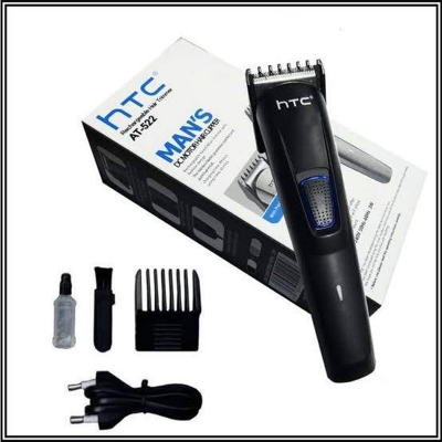 Picture of HTC AT-522 men's beard trimmer sale best facial hair trimmer-Black
