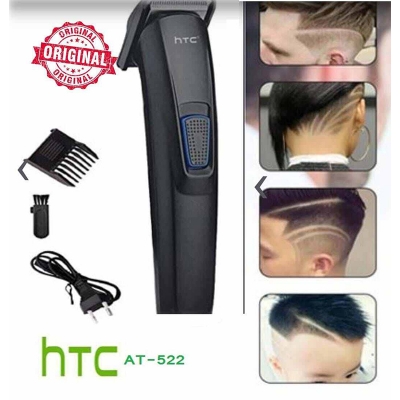 Picture of HTC AT-522 men's beard trimmer sale best facial hair trimmer-Black