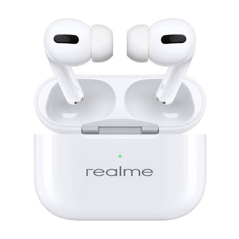 Picture of Realme Airpods pro Wireless Earbuds Multitouch Function Tws Wireless Mini Air Buds Bluetooth 5.0 Earphones - Bluetooth Headphone-White