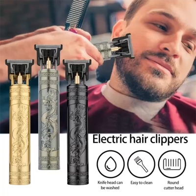 Picture of Vintage T9 Hair Cutting Machine Hair Trimmer Electric Hair Clippers Shaver Beard Trimmer Men Hair Cutting T Style Machine Rechargeable Hair Trimmer - Trimmer