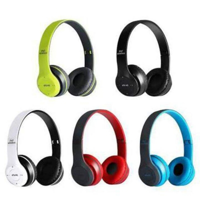 Picture of P47 5.0 EDR Wireless Bluetooth Headsets premium quality With charging Cable-Multicolor