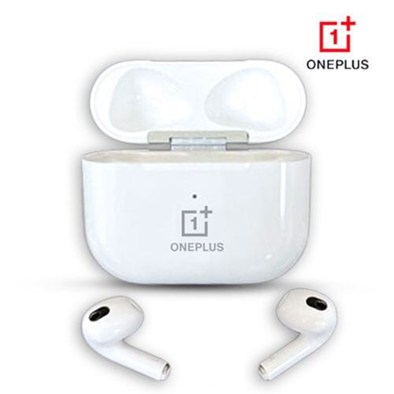 Picture of Oneplus Airpods Pro Wireless Earbuds Multitouch Function Tws Wireless Mini Air Buds Bluetooth 5.0 Earphones-White