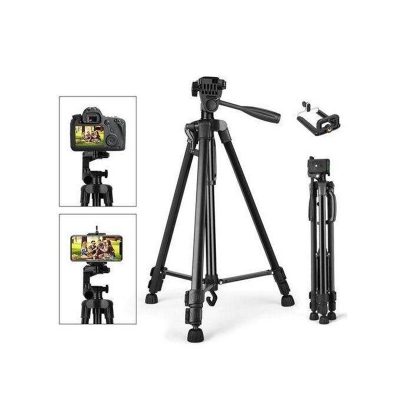 Picture of 3366 Camera Tripod with Carry Bag, Tripod Stand (4kg Load) for DSLR SLR Cameras Compatible with iPhone & Android-Multicolor