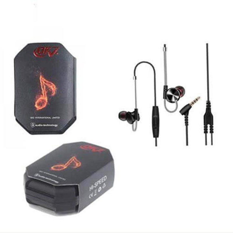 Picture of QKZ DM10 Zinc Alloy High-Quality HiFi In-ear Metal Earphone-Black
