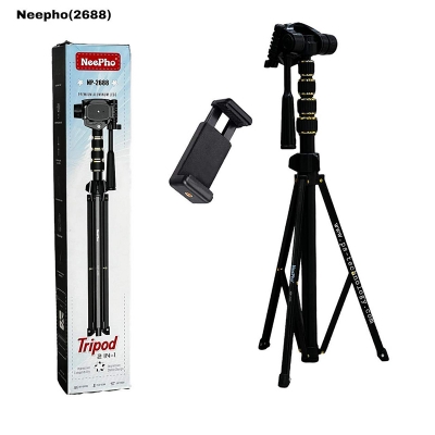 Picture of Neepho 2688 Tripod for Camera or Mobile 6Feet-Black