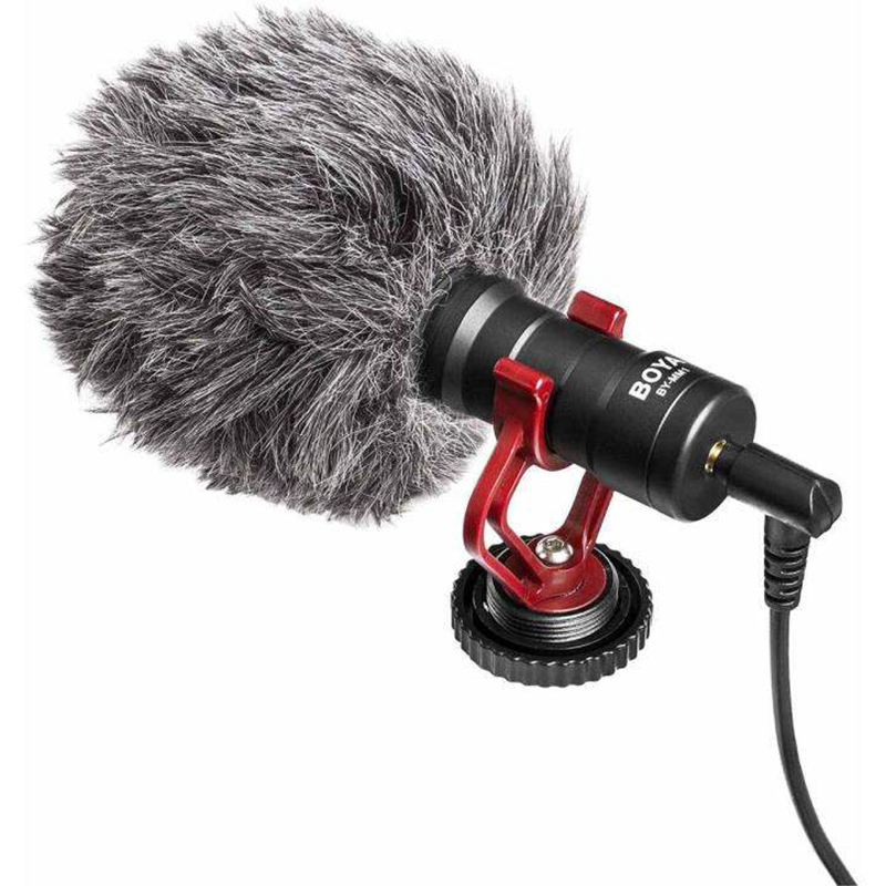 Picture of BOYA By BYMM1 Universal UnidiBOYA MM1 Camera Video Microphone - Black