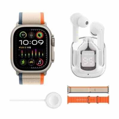 Picture of Smartwatch D100 Smartwatch KIT + Wireless Headphones-Multicolor