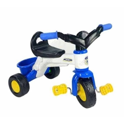 Picture of Royal Bike 3 Wheeler Ride on Tricycle-Multicolor