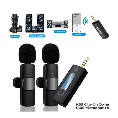 Picture of K35 Dual Wireless Microphone-Black