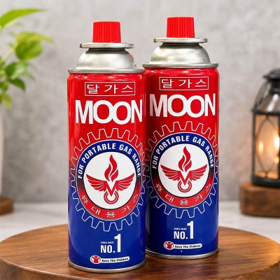Picture of 3 Pcs Moon Mini Gas Cylinder-Multicolor