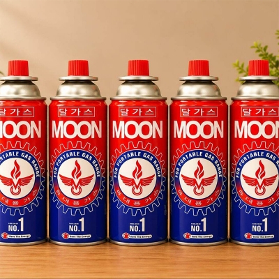 Picture of 3 Pcs Moon Mini Gas Cylinder-Multicolor