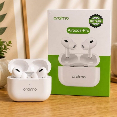 Picture of Oraimo Airpods pro Wireless Earbuds Multitouch Function Tws Wireless Mini Air Buds Bluetooth 5.0 Earphones-White