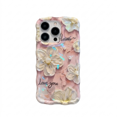 Picture of Flower Love You styles and Protection Cases Cover For Iphone 11,12,13,14,15 Pro & Pro Max Series