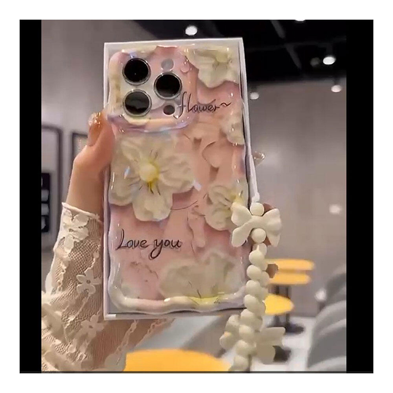Picture of Flower Love You styles and Protection Cases Cover For Iphone 11,12,13,14,15 Pro & Pro Max Series
