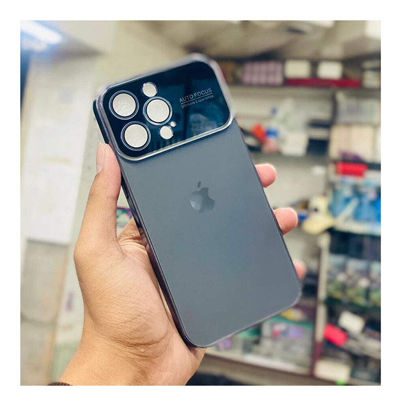Picture of Natural Titanium Colour Auto Focus Case Cover For Iphone 11,12,13,14,15 Pro & Pro Max Series