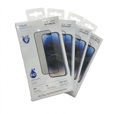 Picture of X-Level HD SKIN GLASS 5FT Drop Tested Anti Dust Full Coverage Screen Protector Glass For Samsung Galaxy S24 Ultra, S25 Ultra
