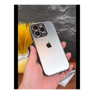 Picture of Titanium Silver Attractive Cover Case For Iphone 11,12,13,14,15 Series