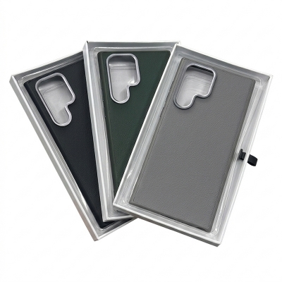 Picture of DFANS DESIGN Premium Pu Leather Magsafe Case For Samsung S22 Ultra, S23 Ultra and S24 Ultra