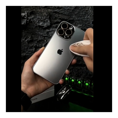 Picture of Titaniam Slim with Logo Iphone Case Cover For Iphone 13,14,15 Pro & Pro Max Series