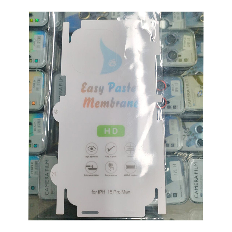 Picture of Premium HD Easy Paster Membrane Backpoly For For Samsung Galaxy S22 Ultra, S23 Ultra, S24 Ultra