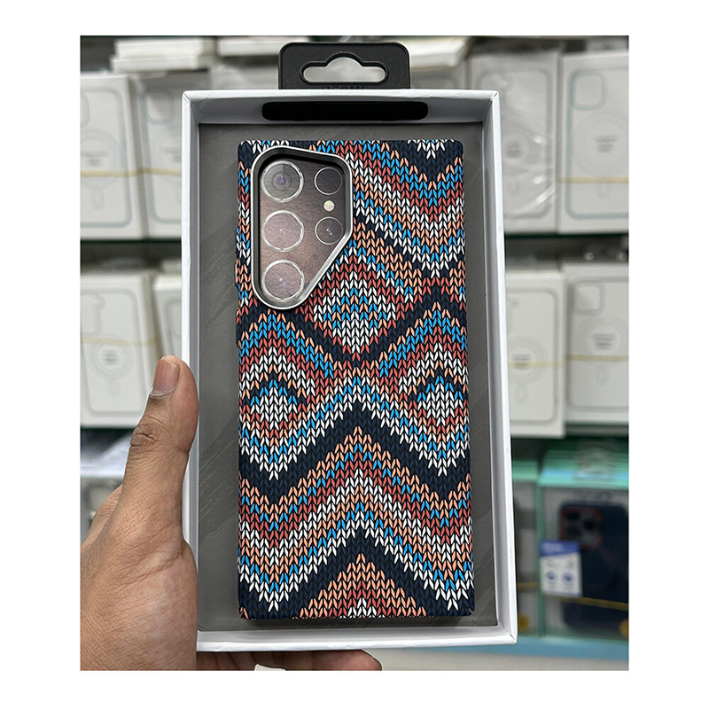 Picture of Premium MagSafe Reflective Rainbow Case For Samsung S23 Ultra and S24 Ultra -  Multi Color