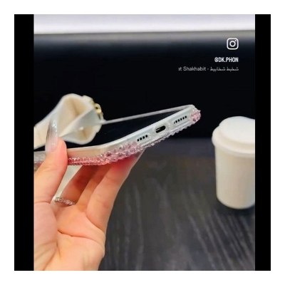 Picture of PC Lover with Apple Logo Iphone Case Cover For Iphone 11,12,13,14,15 Pro & Pro Max Series - Silver
