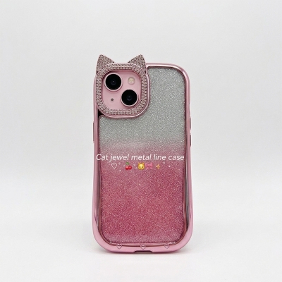 Picture of Loving My New Glittery Pink Case Cover Mobile Cover For Iphone 12,13,14,15 Pro & Pro Max Series