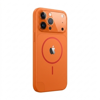 Picture of 17 Concept Mafsare Case Orange Colour Case Cover For Iphone 12,13,14,15,16,17 Pro & Pro Max Series - 12-17pm