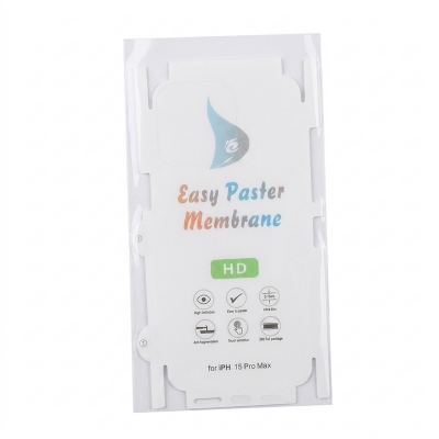 Picture of Premium HD Easy Paster Membrane Apple Backpoly For Iphone 11,12,13,14,15 Pro & Pro Max Series Poly HD Poly