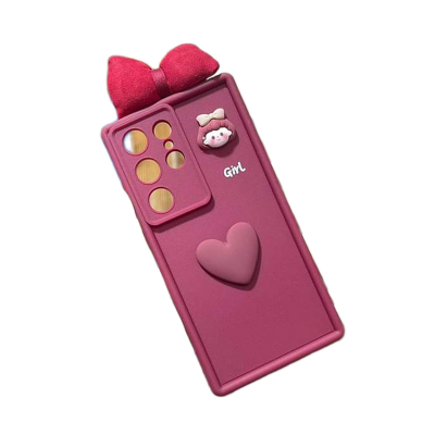 Picture of Baby Girls Love Case Cover For Samsung Galaxy S22 Ultra, S23 Ultra, S24 Ultra
