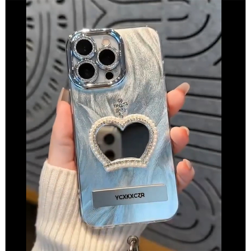 Picture of Diamond mirror Case Cover Mobile Cover For Iphone 12,13,14,15,16,17 Pro & Pro Max Series - 12-17pm