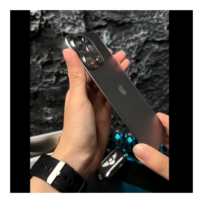 Picture of Titaniam Slim with Logo Iphone Case Cover For Iphone 13,14,15 Pro & Pro Max Series