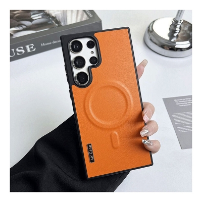 Picture of Leather Air Design Case Cover Mobile Cover For Samsung Galaxy 22 Ultra, 23 Ultra, 24 Ultra, 25 Ultra