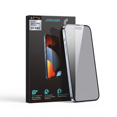 Picture of JOYROOM Privacy GLASS, Full Coverage Screen Protector Glass For Iphone 14-17 Pro, Max Series