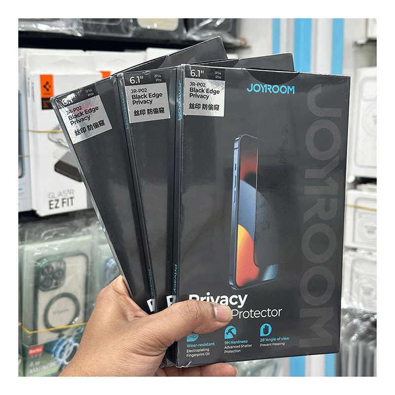 Picture of JOYROOM Privacy GLASS, Full Coverage Screen Protector Glass For Iphone 14-17 Pro, Max Series