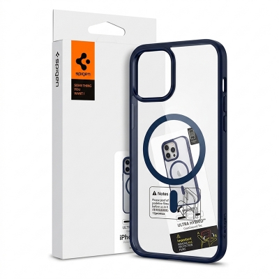 Picture of SPIGEN ULTRA HYBRID Premium MagSafe Case Cover For Iphone 12,13,14,15 16 Pro & Pro Max Series