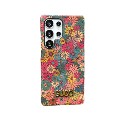 Picture of Flower Design Print Case Cover Mobile Cover For Samsung Galaxy 22 Ultra, 23 Ultra, 24 Ultra, 25 Ultra