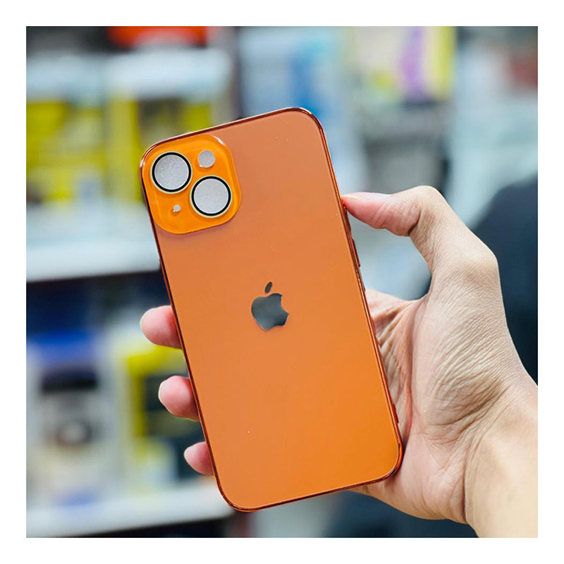 Picture of Premium Dikex 17 Orange Colour Case Cover For Iphone 12,13,14,15,16,17 Pro & Pro Max Series - 12-17pm