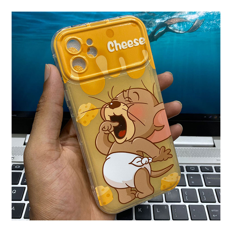 Picture of Mirror with Hello Kitty & Jerry Cat Iphone Case Cover Mobile Cover For Iphone 11,12,13,14,15 Pro & Pro Max Series