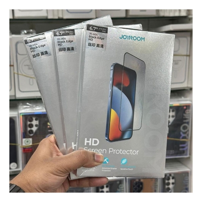 Picture of JOYROOM  HD GLASS, Full Coverage Screen Protector Glass For Iphone 12,13,14,15,16,17 Pro & Pro Max Series - 12-17pm
