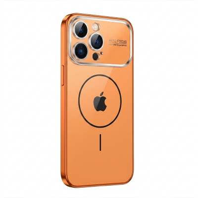 Picture of Magsafe Auto Focus with Lens Protector Case Cover Mobile Cover For Iphone 12,13,14,15,16,17 Pro & Pro Max Series - 12-17pm